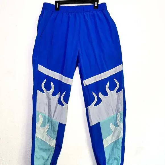 Pink Dolphin The Waveflare Track Pants in Blue - Picture 1 of 6